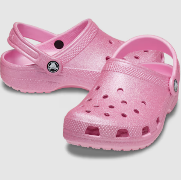 Crocs Niña Clasicas Clog con Glitter
