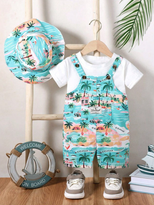 Conjunto 2 piezas Sombrero & Overall