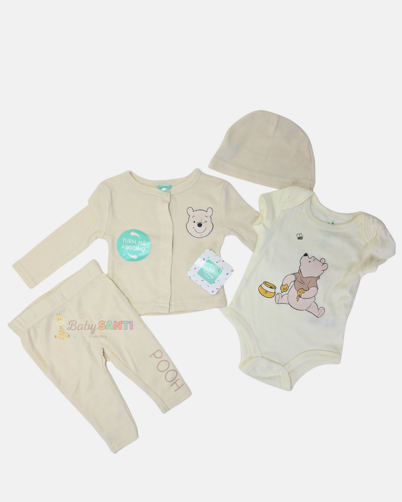 Conjunto 4 Piezas Winnie Pooh
