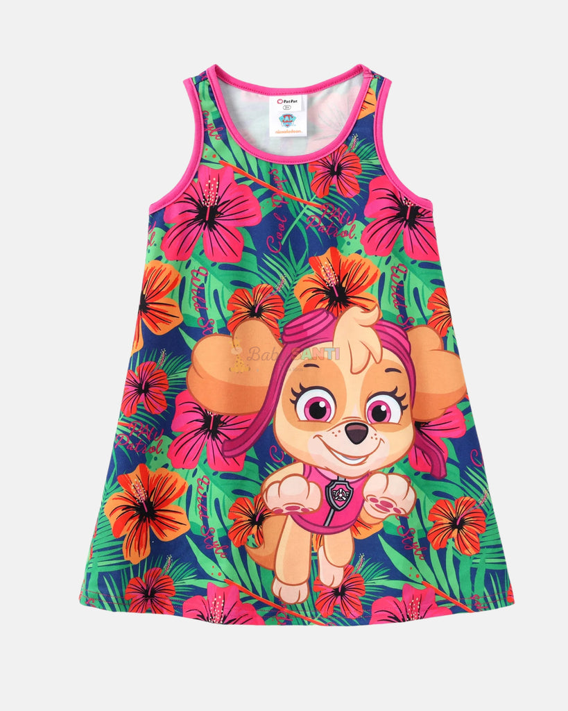 Vestido Hawaiano Skye Paw Patrol
