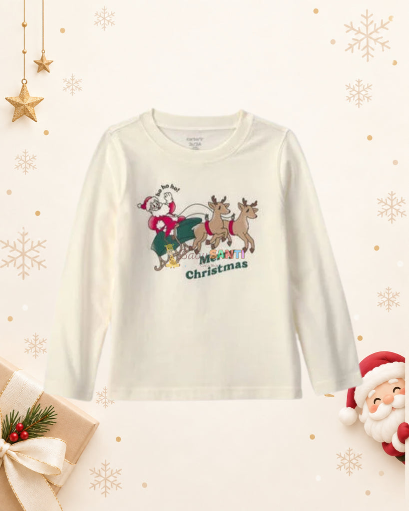 Camiseta Navideña Santa Claus