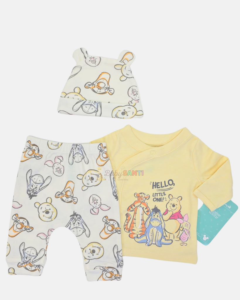 Conjunto 3 Piezas Winnie Pooh