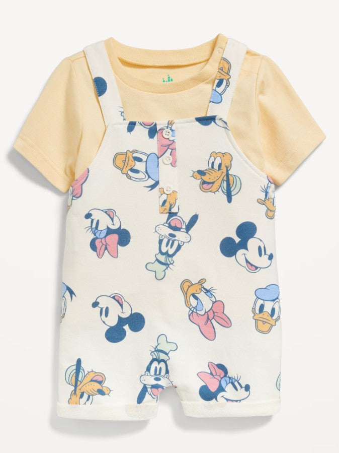 Conjunto 2 piezas Mickey Camisa & Romper