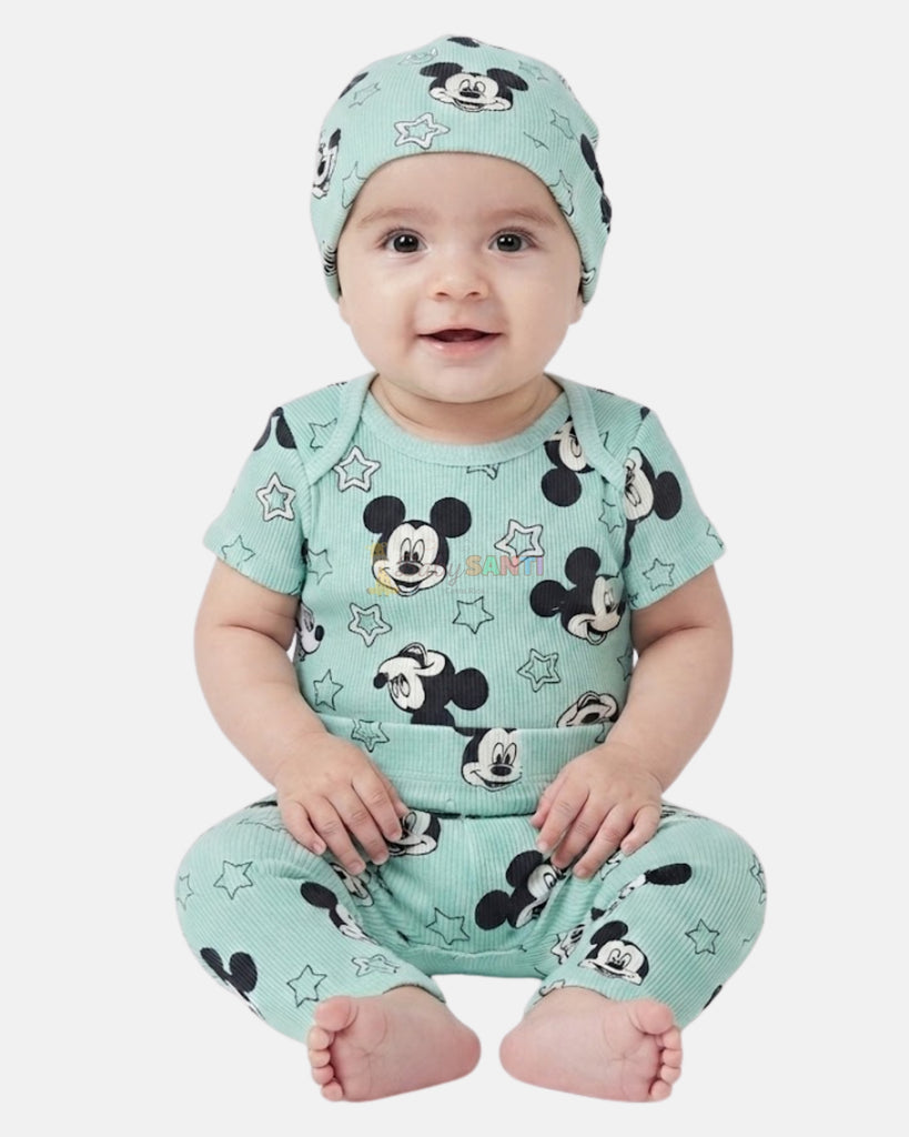 Conjunto 3 Piezas Mickey Mouse
