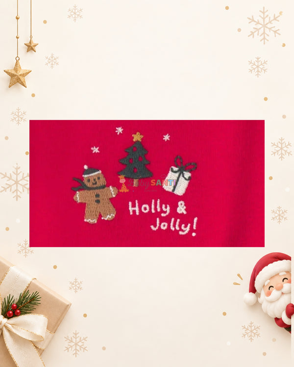 Conjunto Navideño Unisex Gengibre