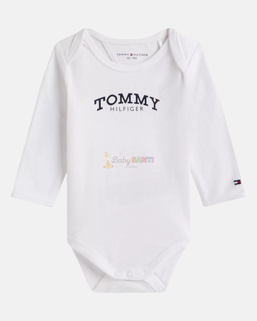 Mameluco Manga Larga Tommy Hilfiger
