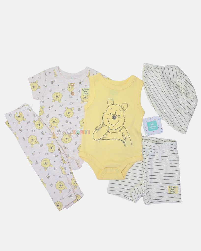 Conjunto 5 Piezas Winnie Pooh