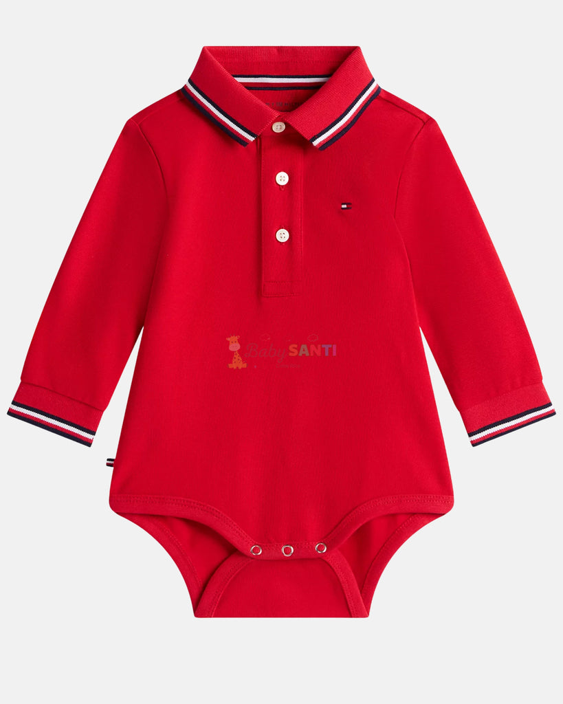 Mameluco Manga Larga Tommy Hilfiger