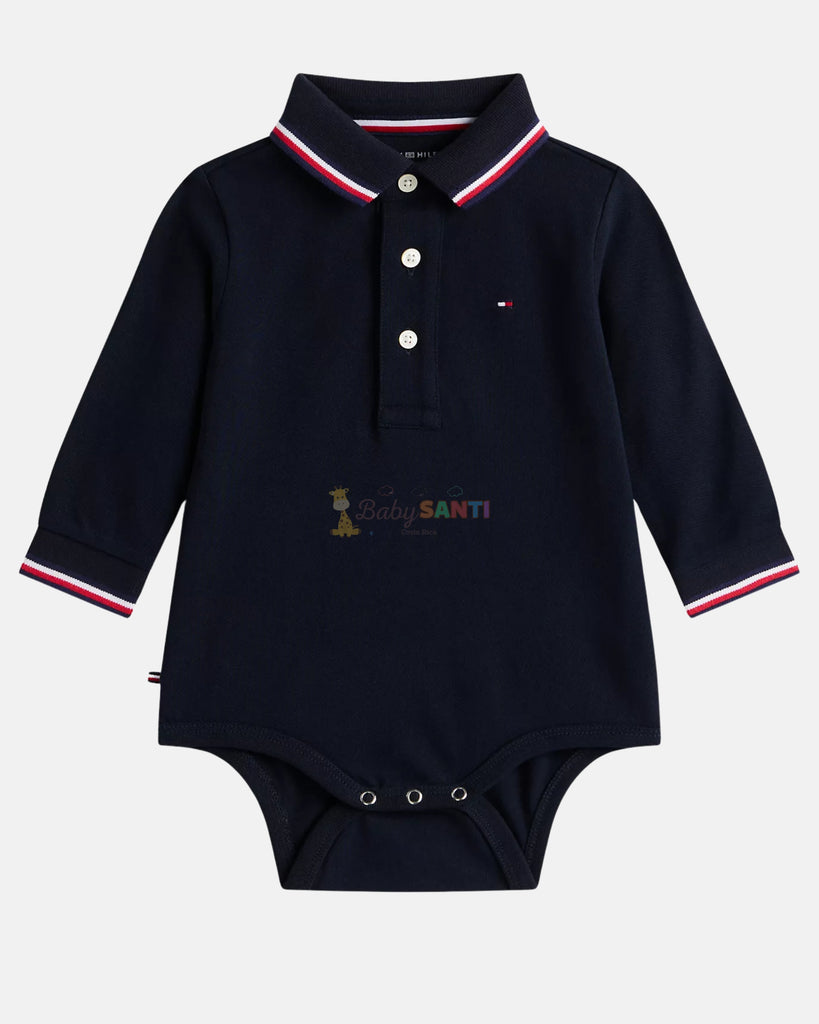 Mameluco Manga Larga Tommy Hilfiger