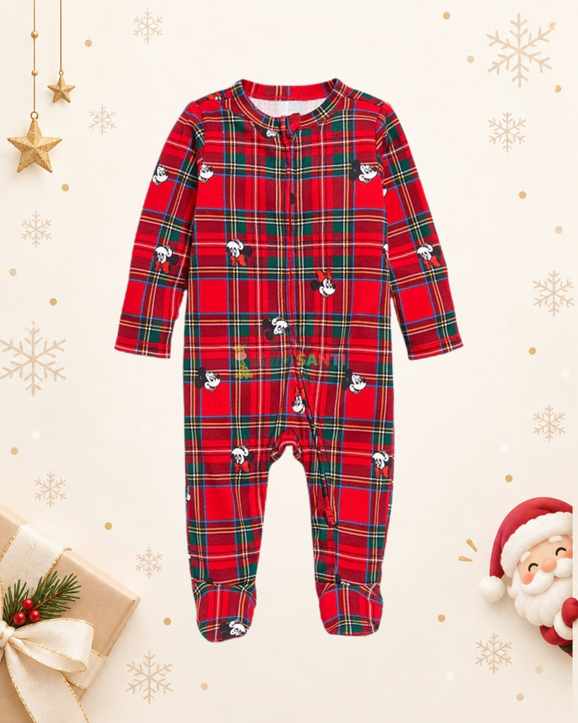 Pijama Navideña Minnie & Mickey Unisex
