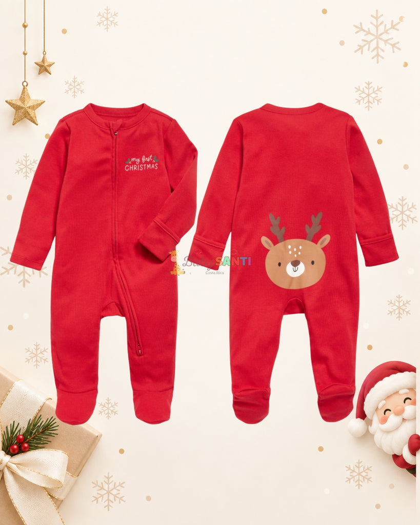 Pijama Mi Primera Navidad Unisex