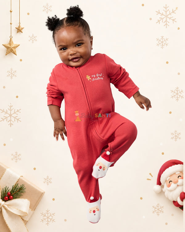 Pijama Navideña Mi Primera Navidad Unisex