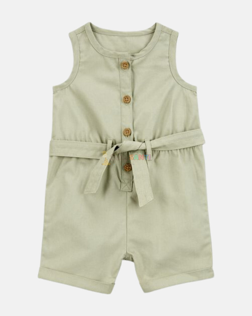 Romper Niña verde Oliva