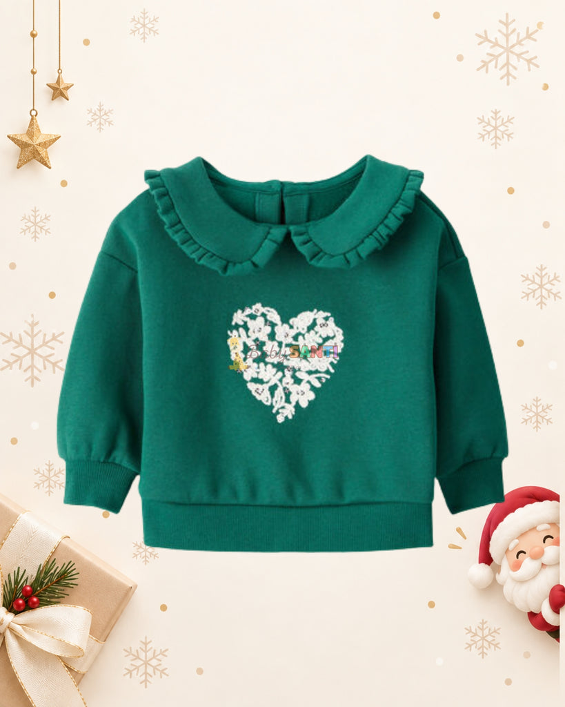 Abrigo Verde Navideño