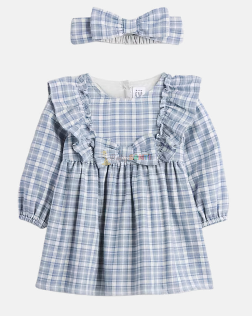 Vestido Franela & Vincha GAP