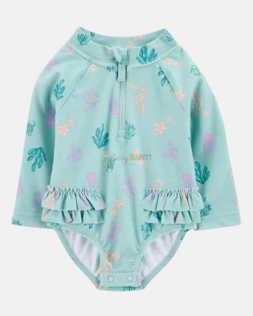 Traje de baño manga larga