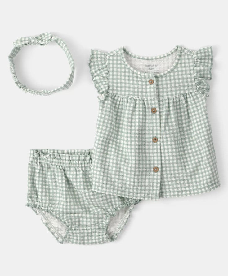 Conjunto Verde 3 piezas