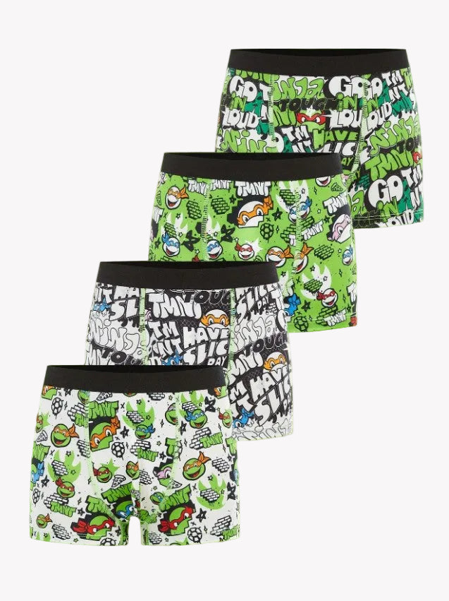 Paquete 4 Boxers Tortugas Ninja