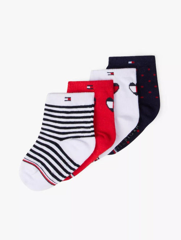 Pack 4 Medias Tommy Hilfiger