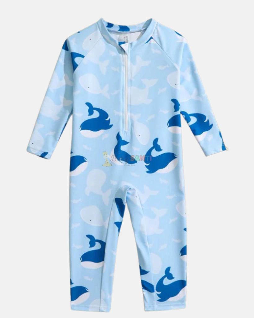 Traje de Baño Ballenas
