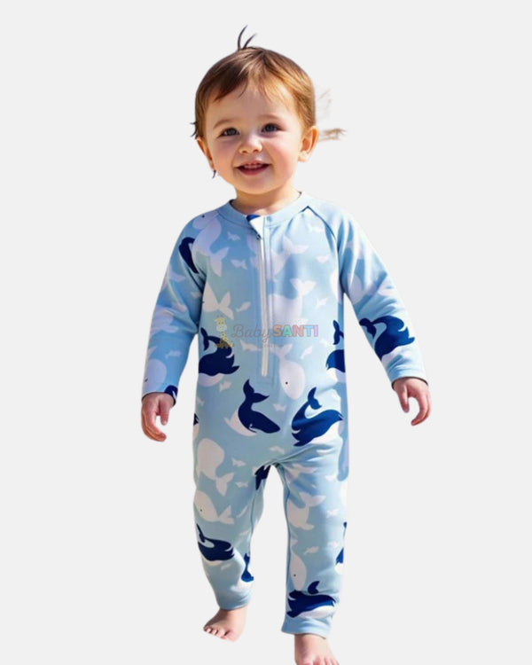 Traje de Baño Ballenas