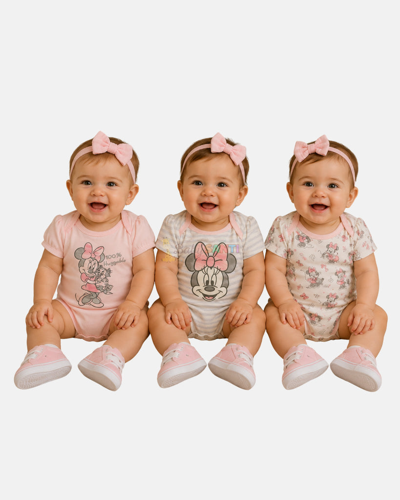 Mamelucos Pack 3 Minnie