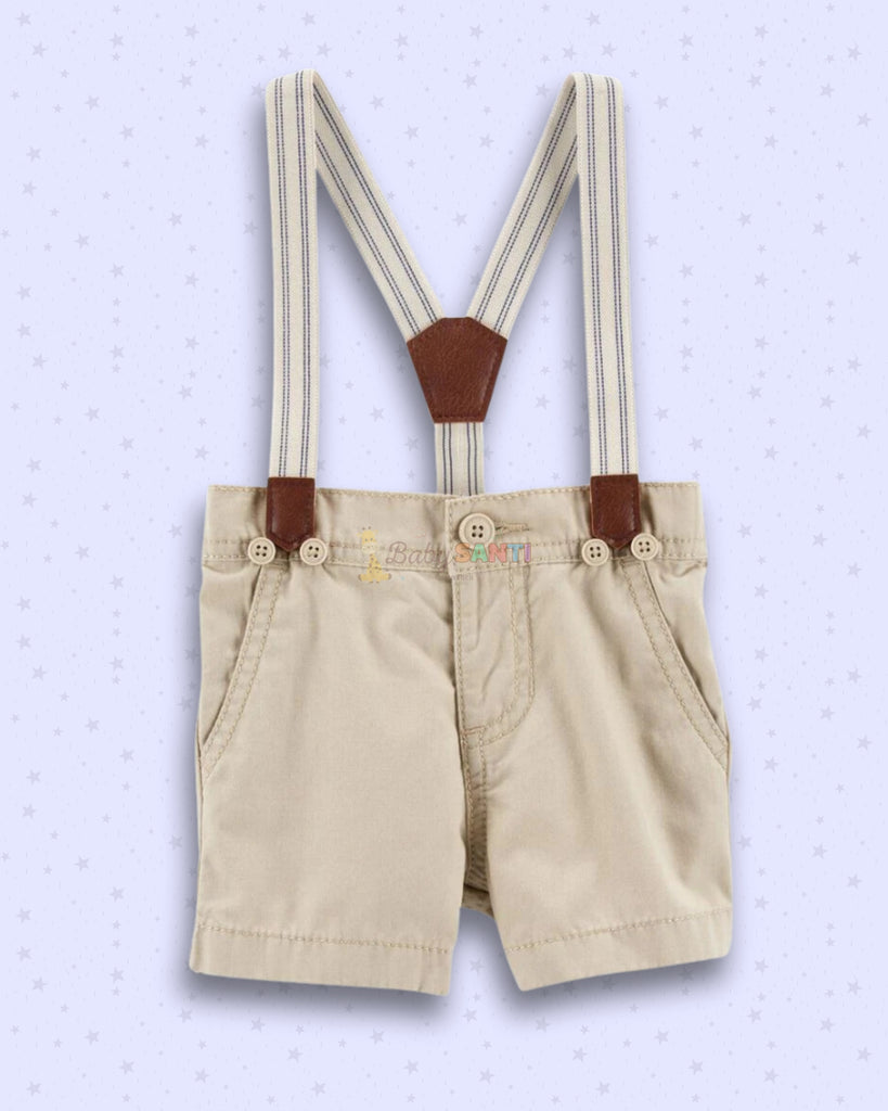 Short con tirantes para outlet niños