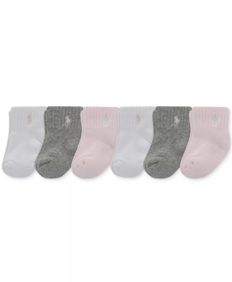 Pack 6 Medias Ralph Lauren Niña