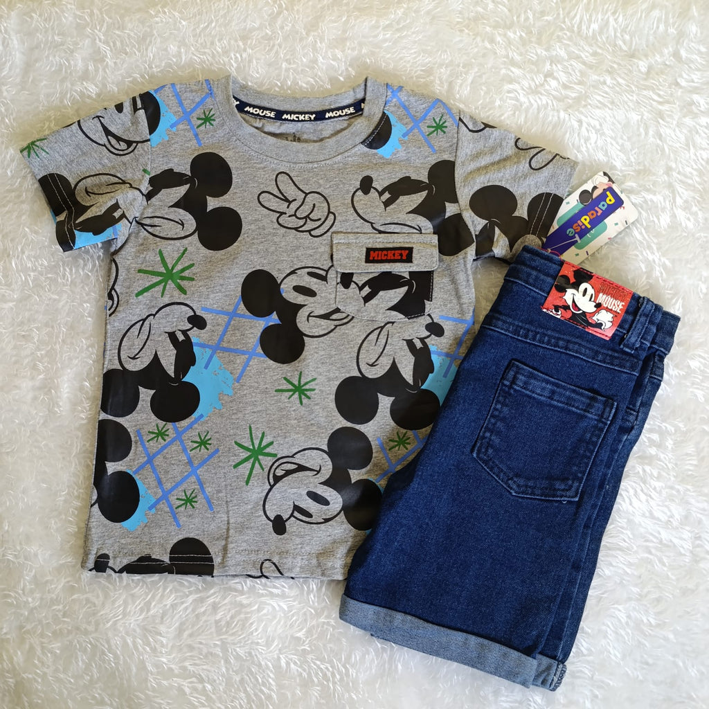 Conjunto 2 piezas Mickey Camisa & Short