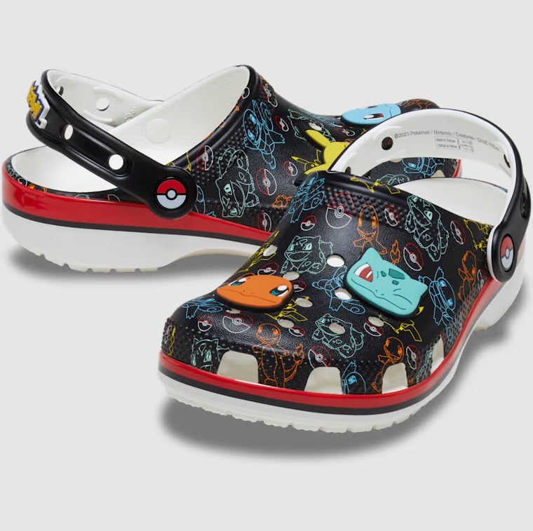 Crocs Clásicas Pokemón