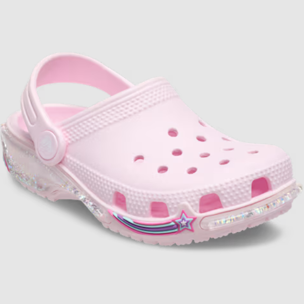 Crocs Niña Star Sparkle Shaker Clog