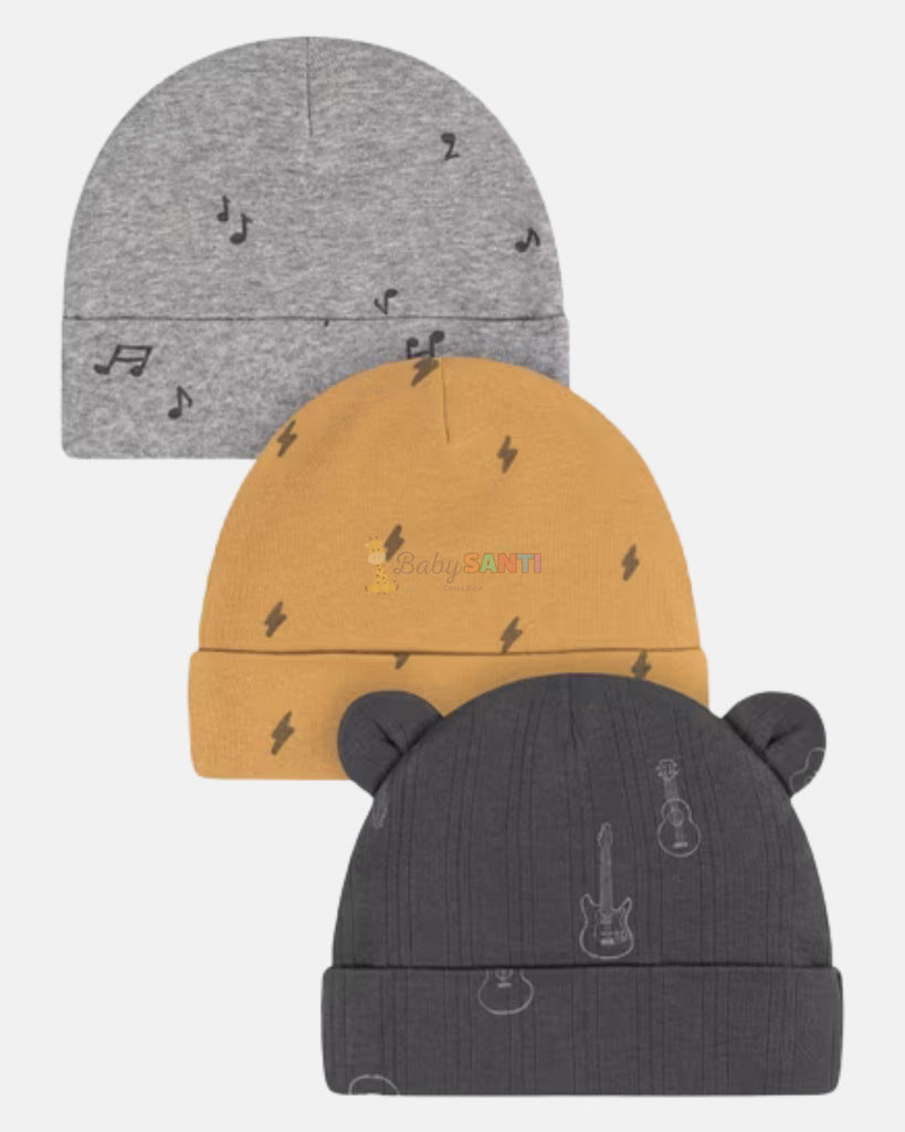 Gorros Pack 3 Multicolor Niño