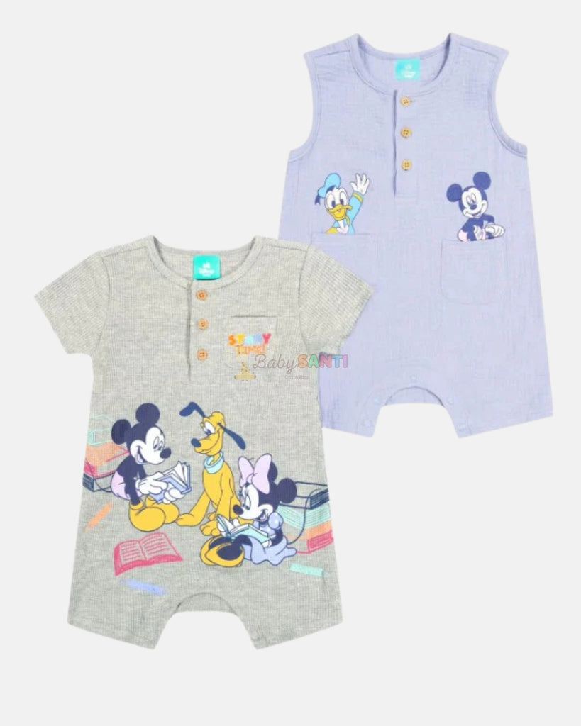 Pack 2 Romper Mickey