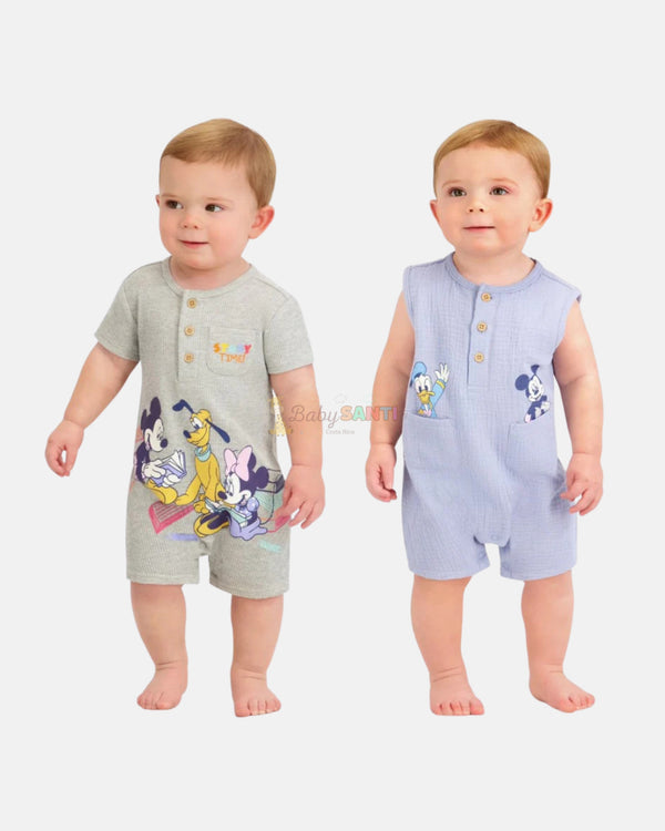 Pack 2 Romper Mickey