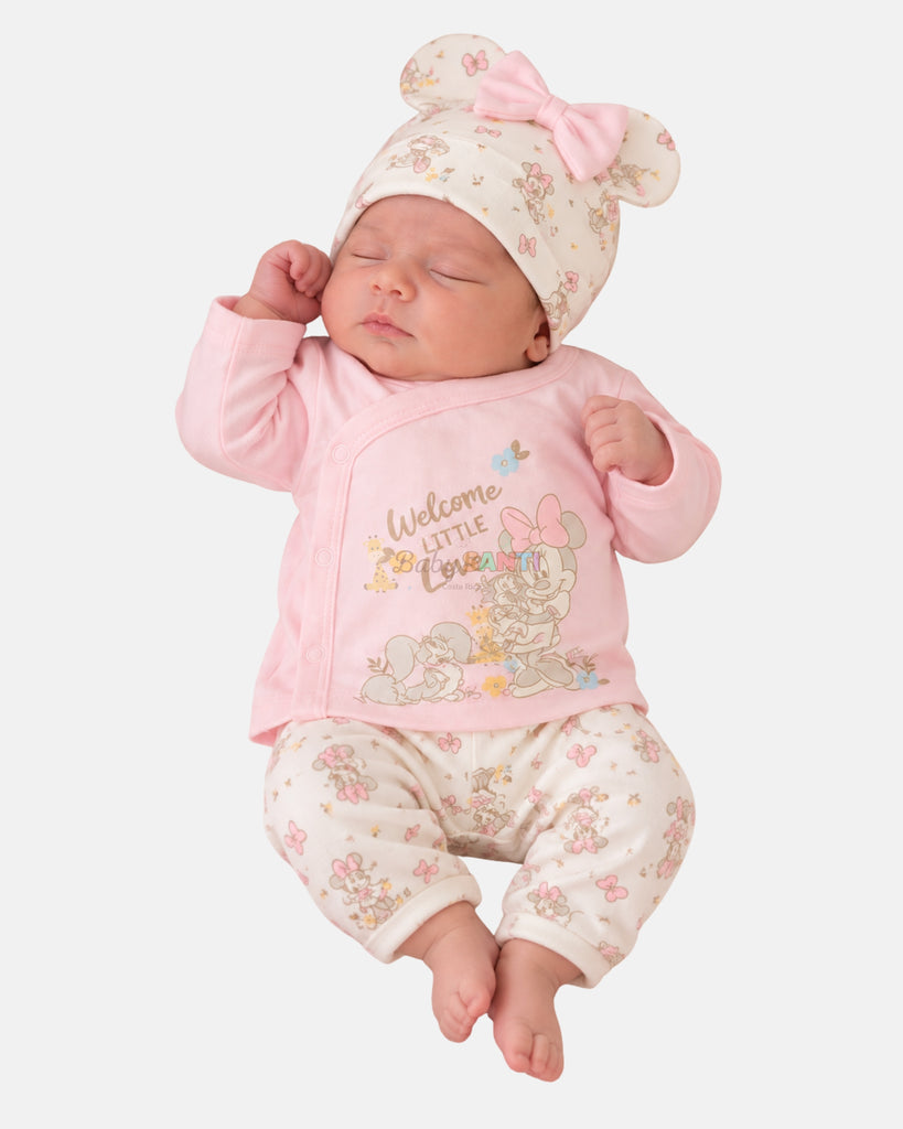 Conjunto 3 Piezas Minnie Mouse