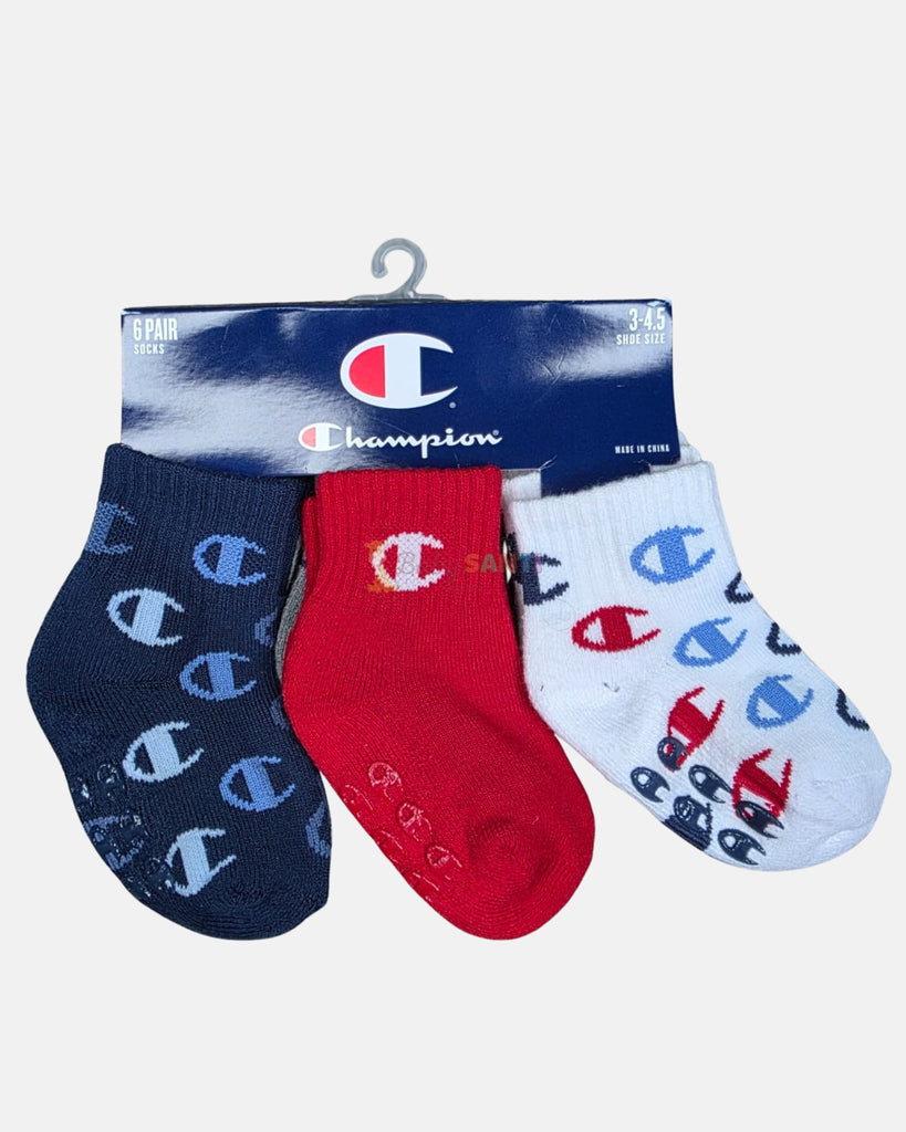 Pack 6 Medias Champion