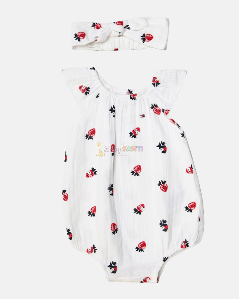 Romper & Vincha Tommy Hilfiger
