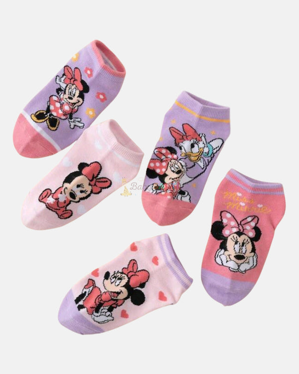 Medias Pack 5 Minnie & Friends