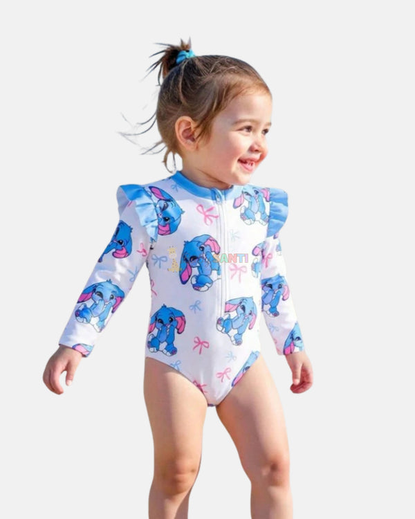 Traje de baño manga larga