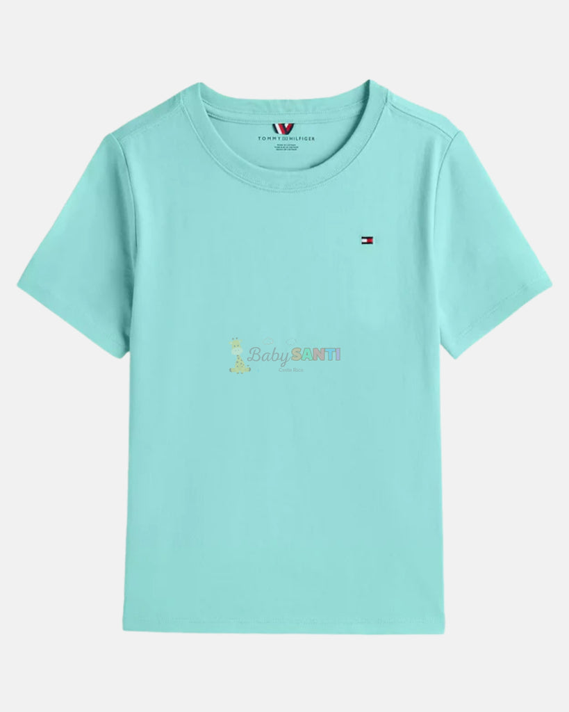 Camiseta Verde Menta Tommy Hilfiger