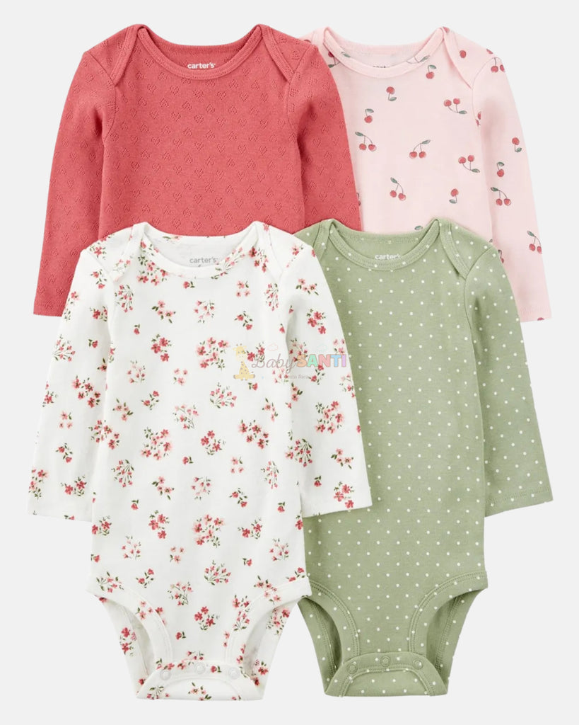 Paquete 4 Mamelucos Niña