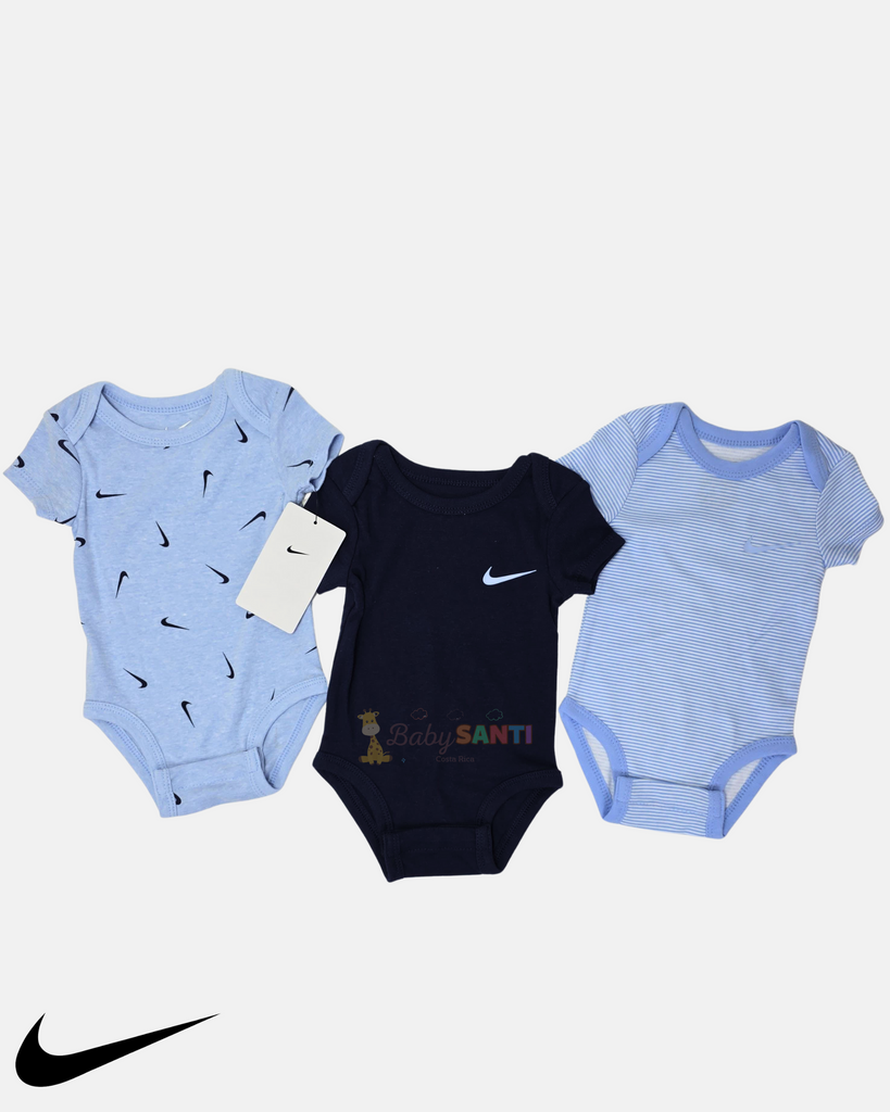 Paquete 3 Mamelucos Nike