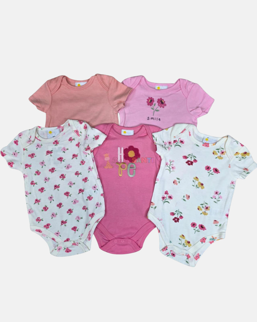 Paquete 5 Mamelucos Niña