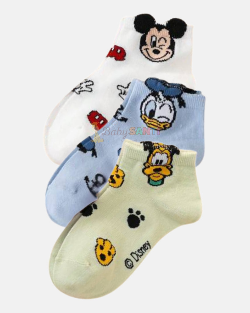 Medias Pack 3 Mickey & Friends