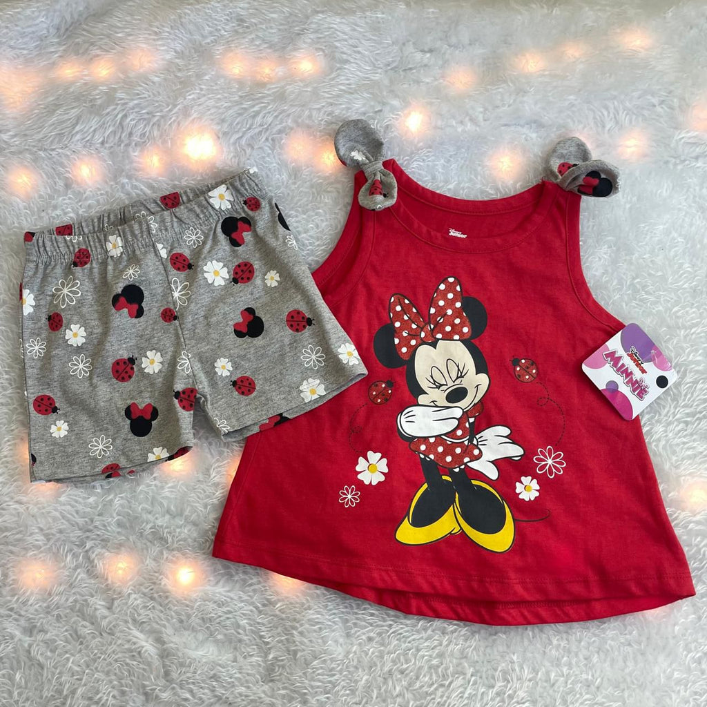 Conjunto 2 piezas con Blusa & Short Minnie