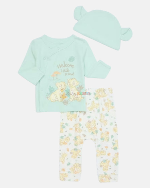 Conjunto 3 Piezas Simba Rey León