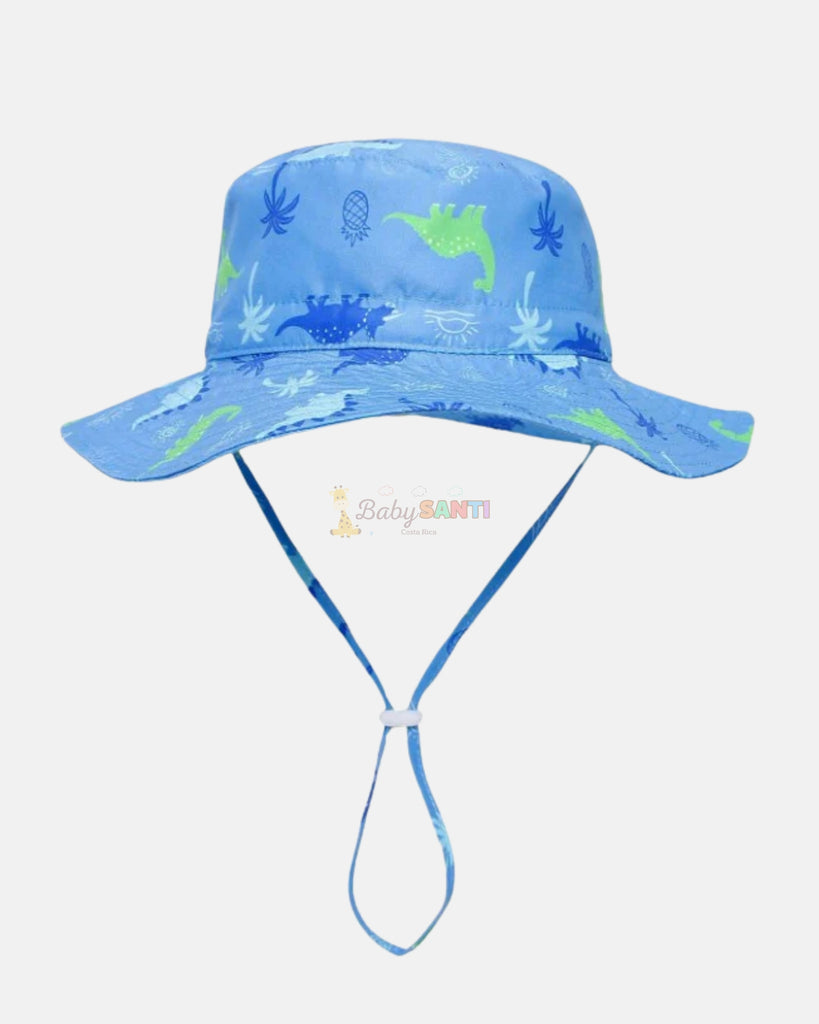 Sombrero Estampado Dinos & Palmeras