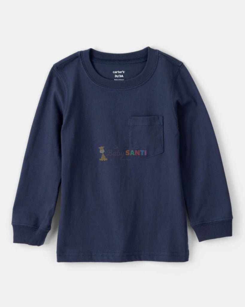 Camisa Azul Manga Larga