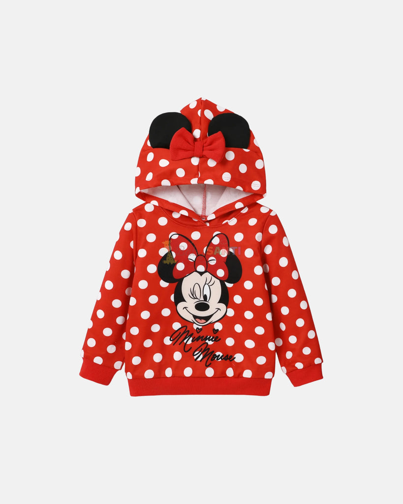 Sudadera Roja Minnie Mouse