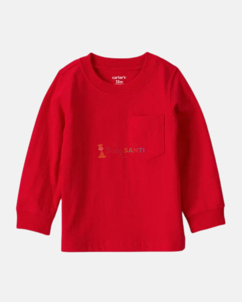 Camisa Roja Manga Larga